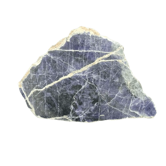 This is the front side of this purple opal slab