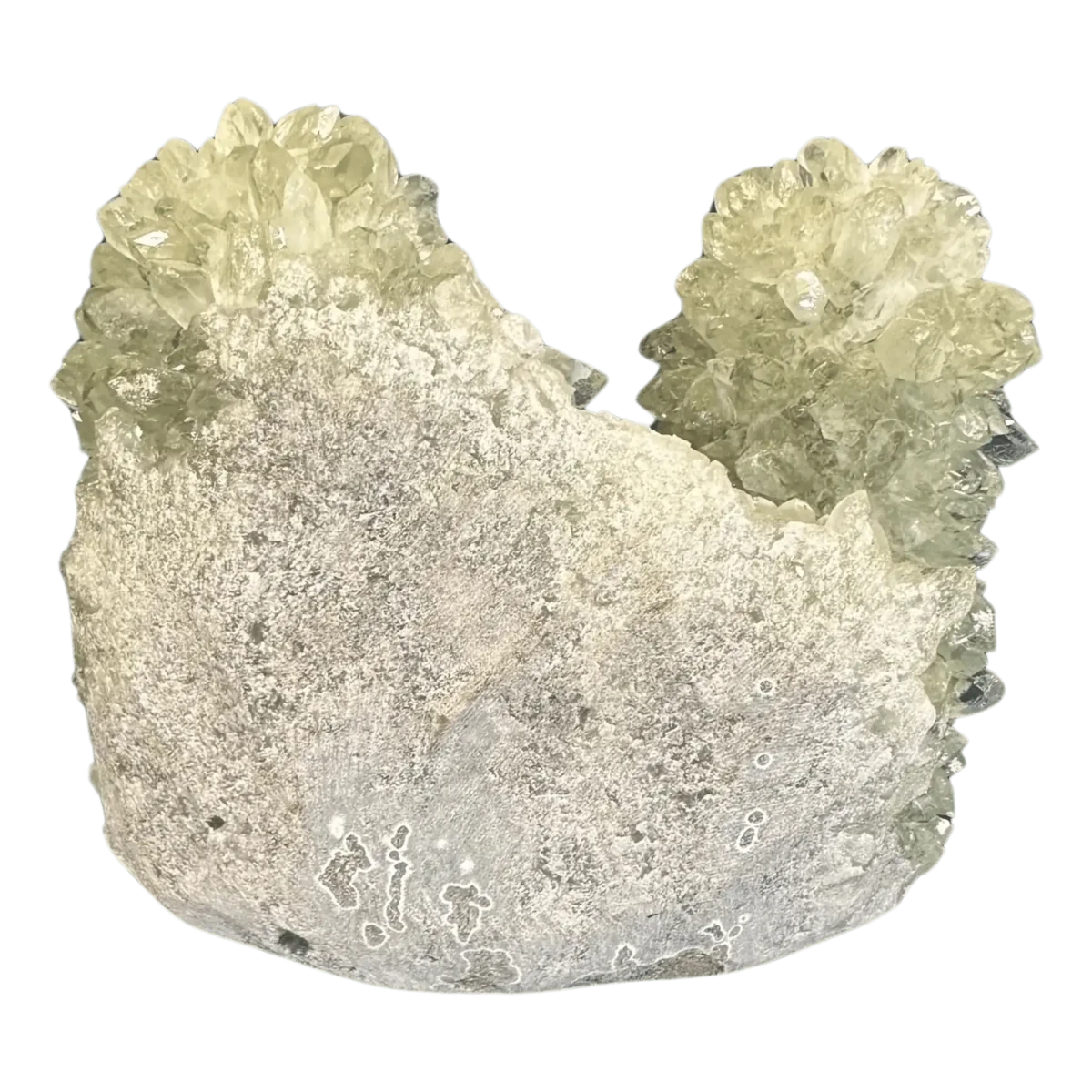 Natural Quartz Crystal Cluster India