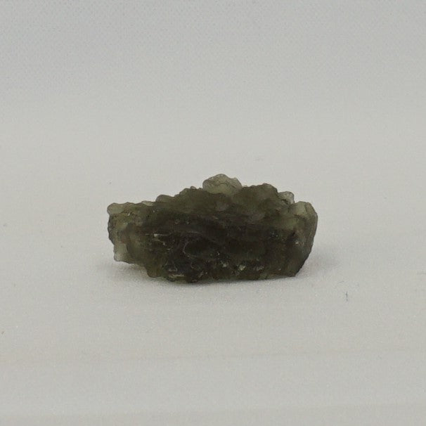 Moldavite side view