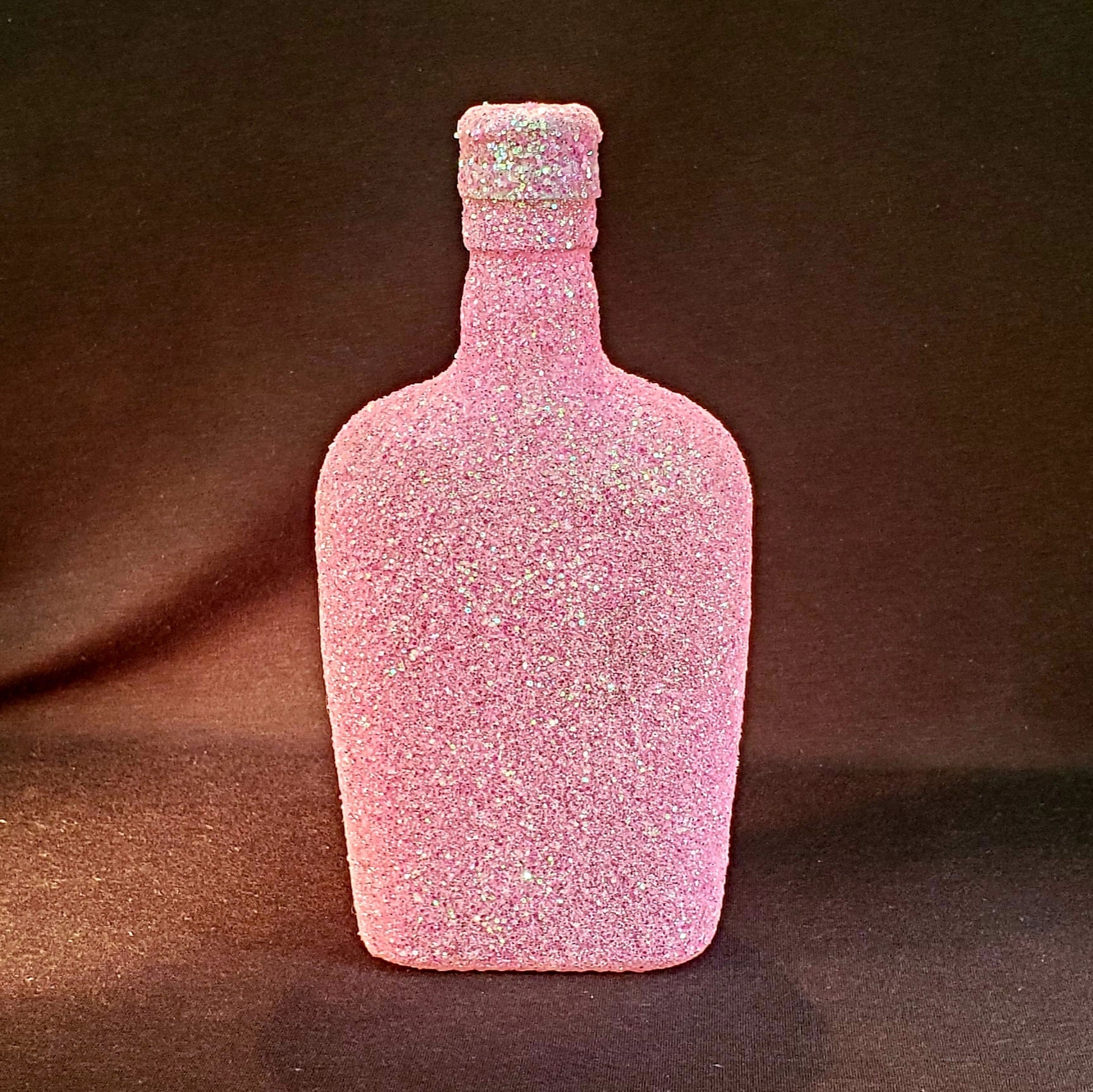 Glitter Decanter Pink