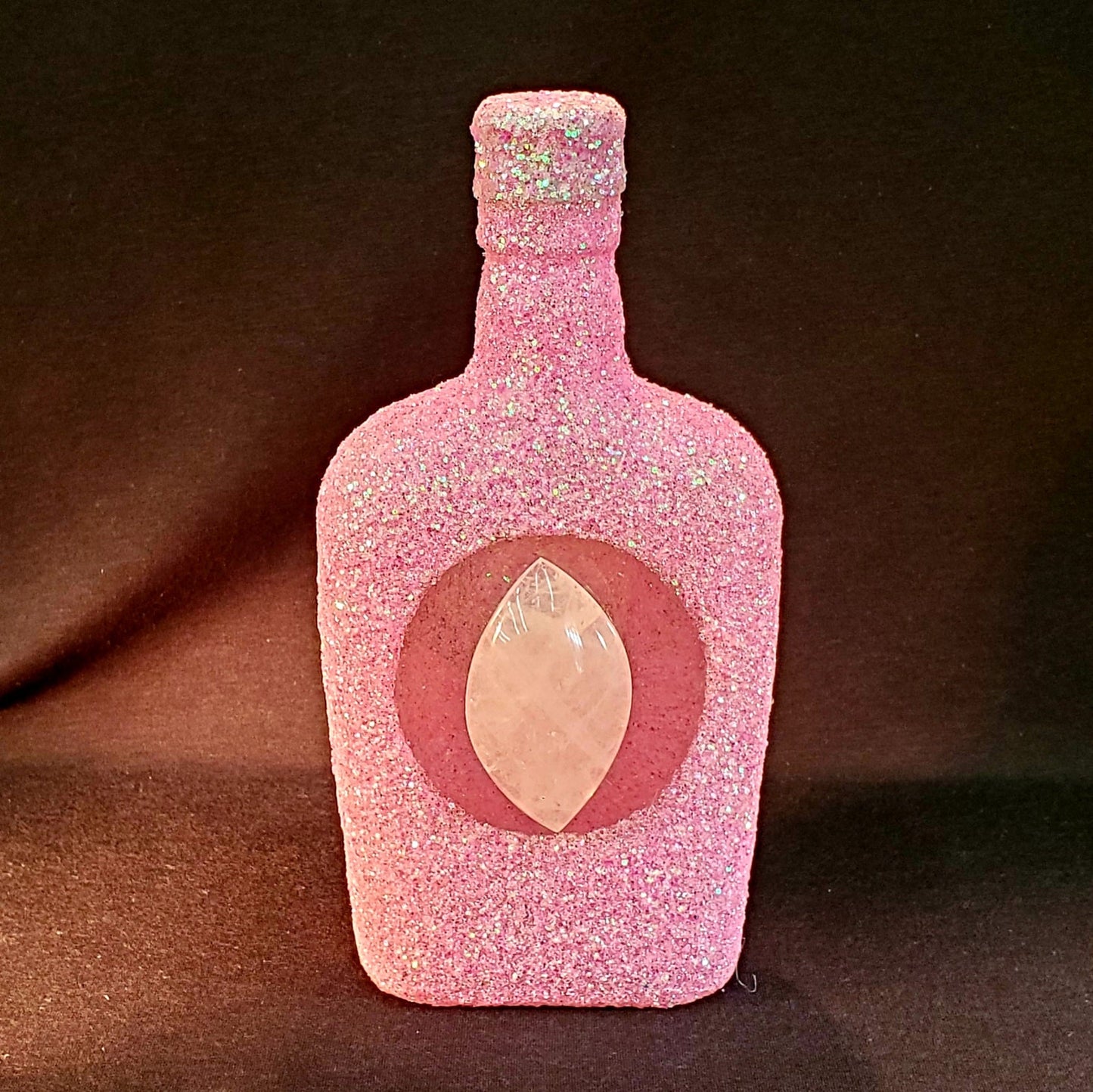 Glitter Decanter Pink