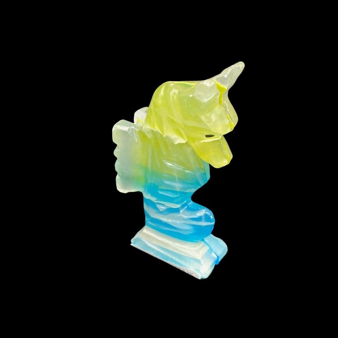 Onyx Seahorse Figurine