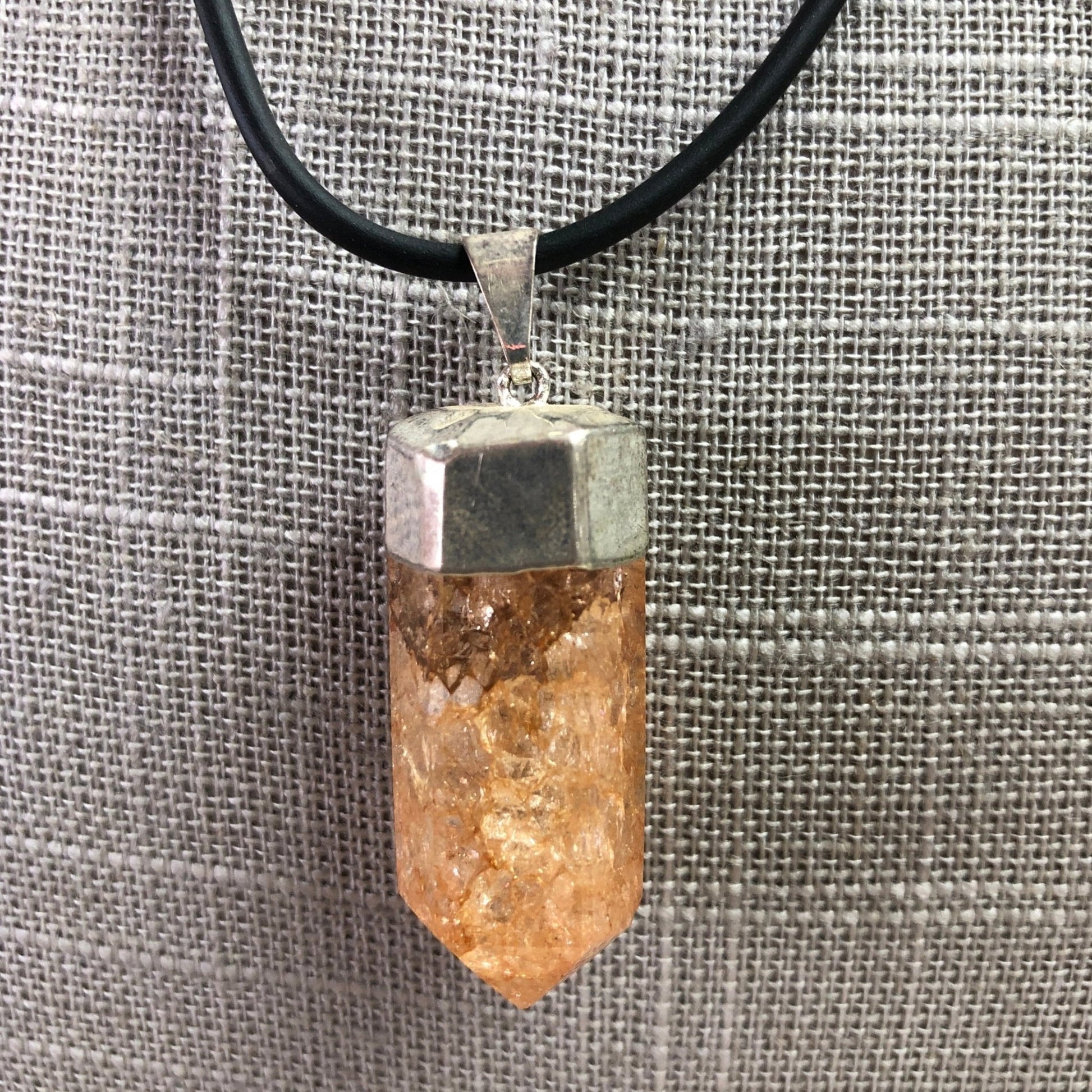 Crackle Quartz Necklace