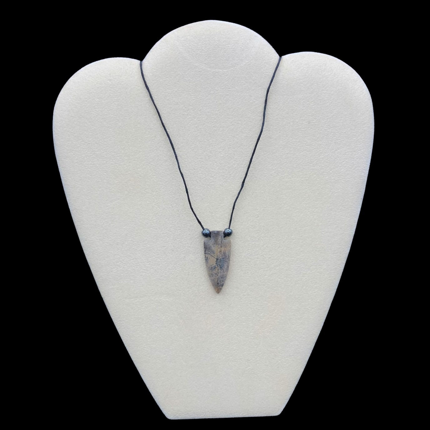 Paint Brush Arrowhead Necklace