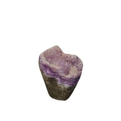 Small Purple Druzy Quartz Sculpture