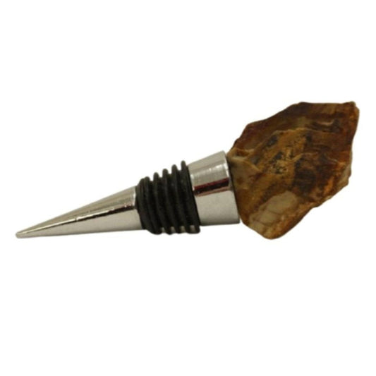 Petrified Wood Bottle Stopper