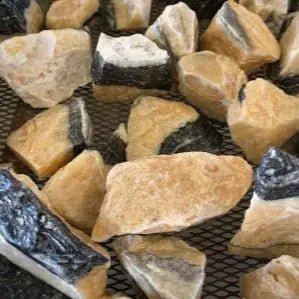 Raw Zebra Calcite also known as Phantom Calcite