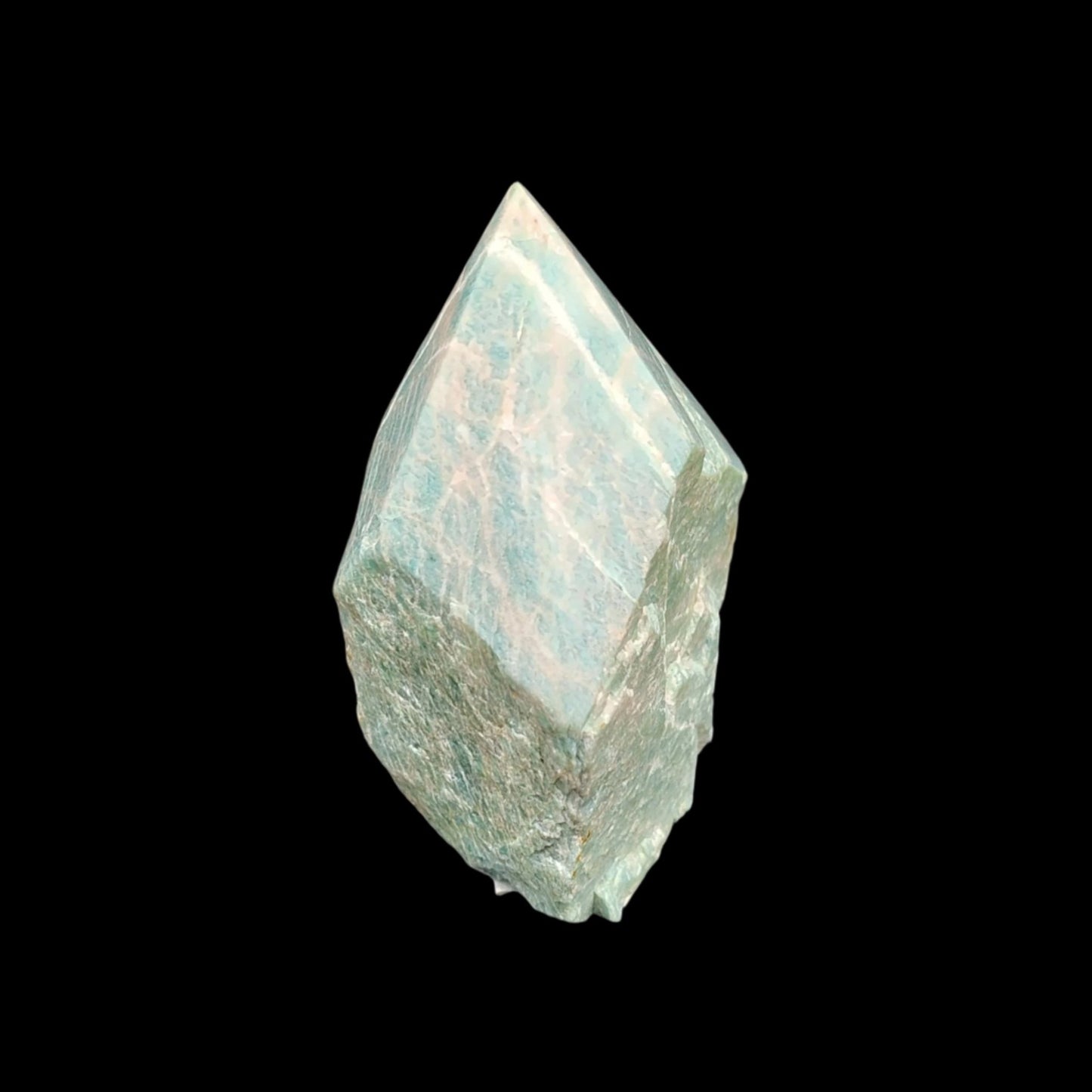 This is the right side of this Amazonite point