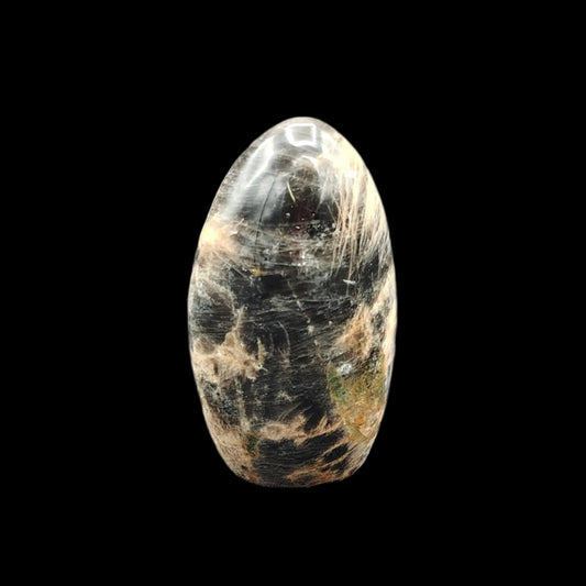 This is the front side of this black Moonstone freeform