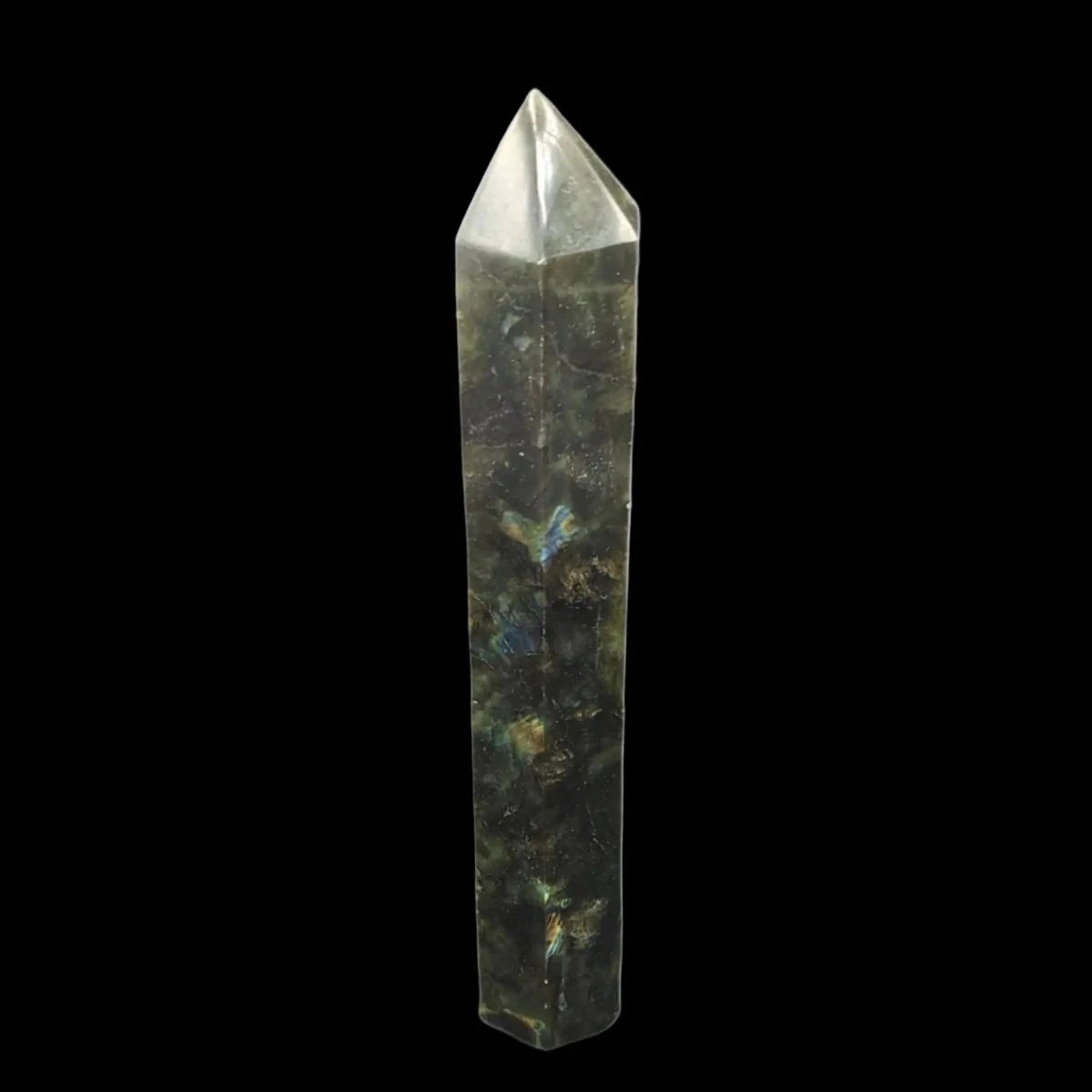 This is the right side of this Labradorite point