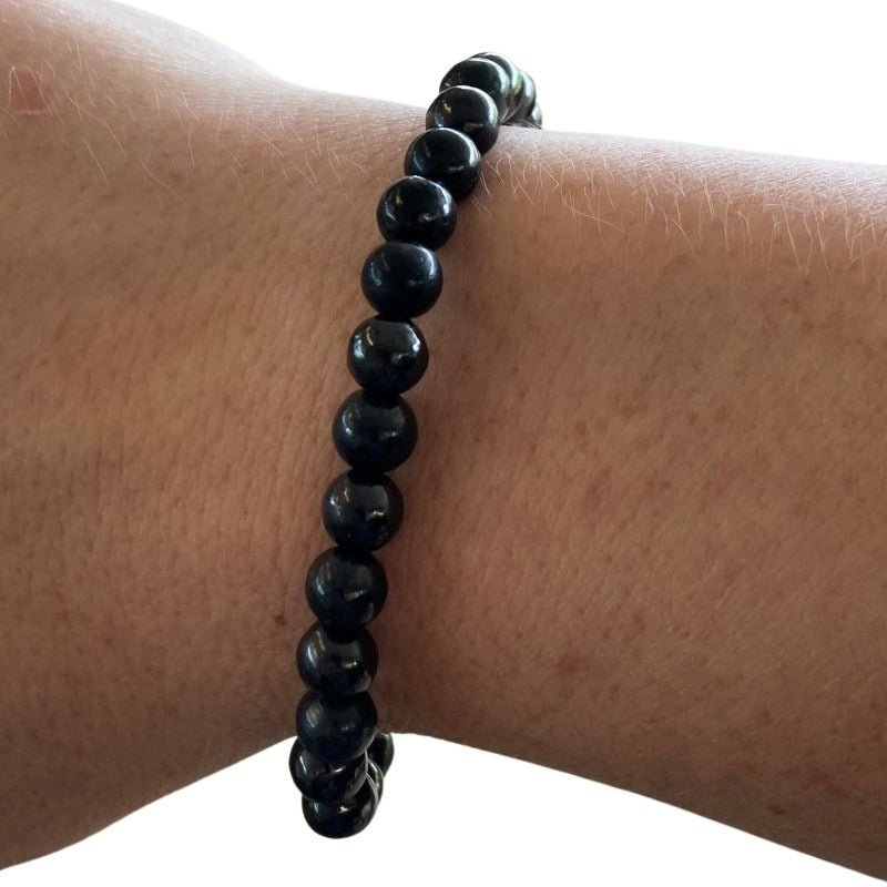 Shungite Bracelet In Natural Light