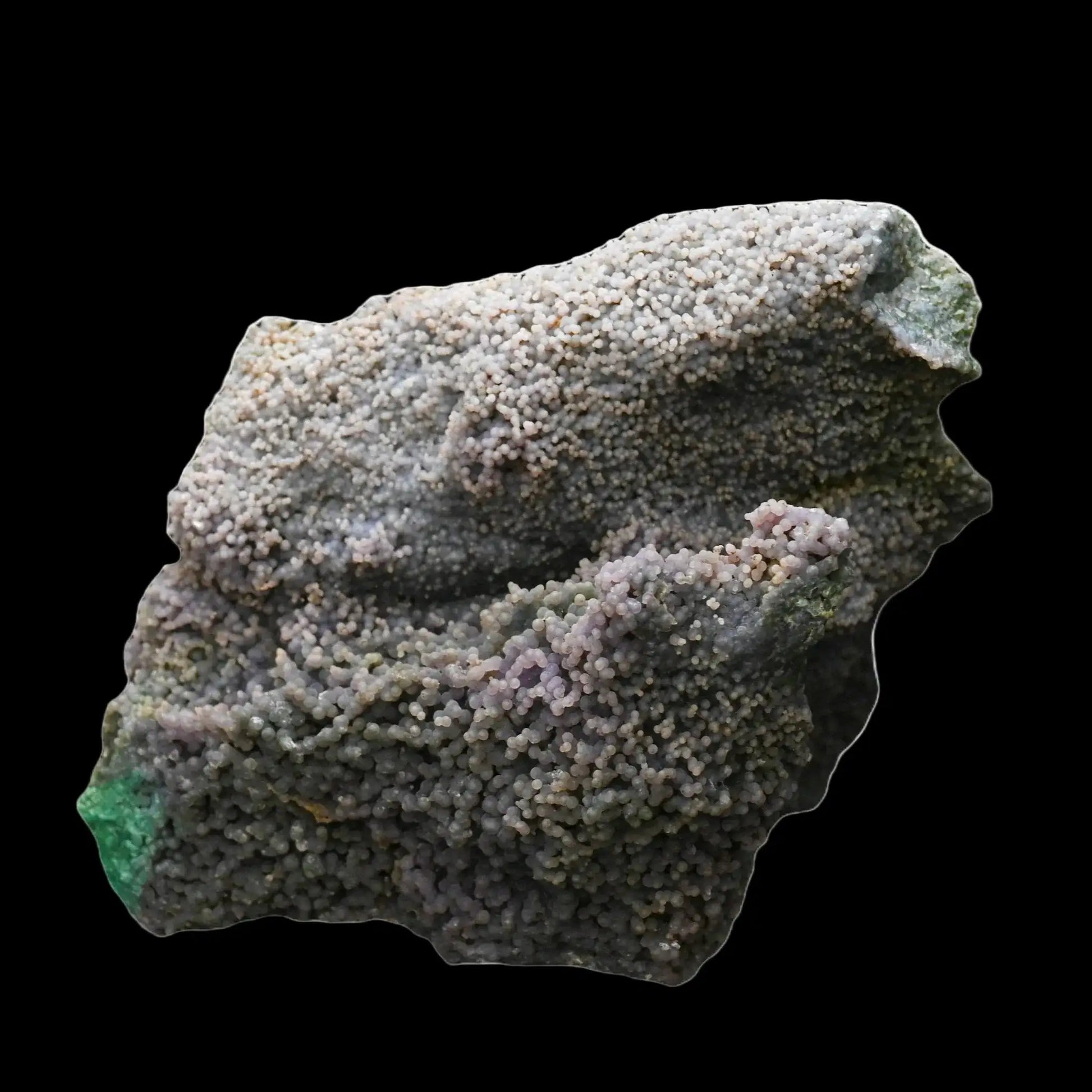 Front Side Of Purple Chalcedony Unique Rock Specimen