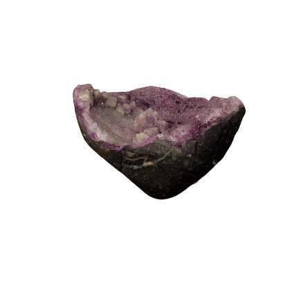 Alternate View Purple Druzy Enhanced Sculpture