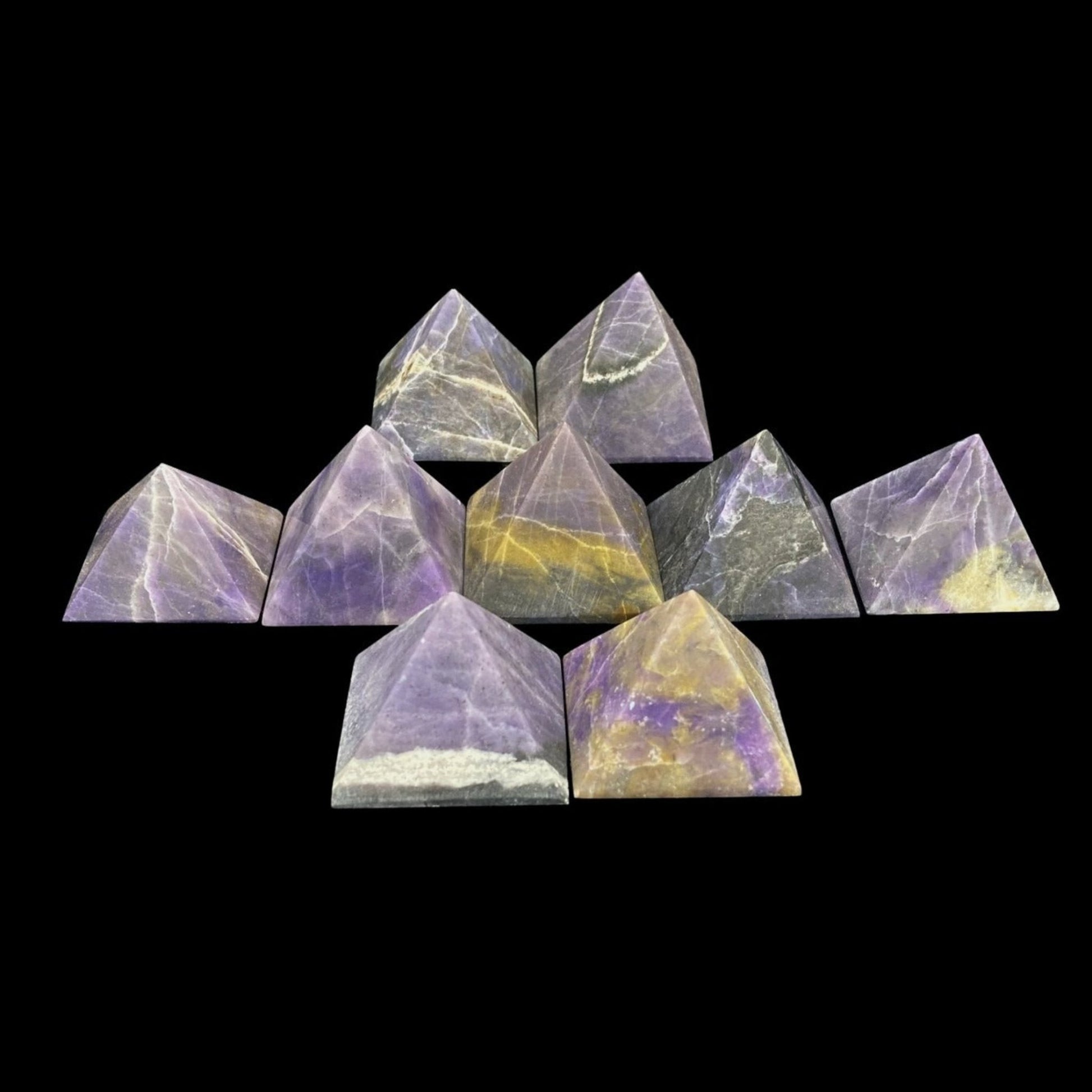 Purple Opal Pyramids Variants