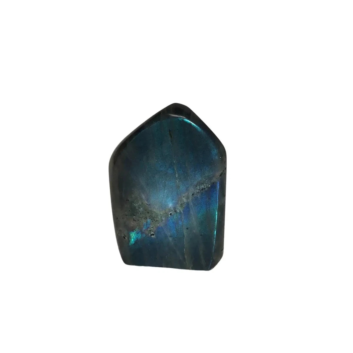 Purple Polished Labradorite Specimen Showing Color Flashes