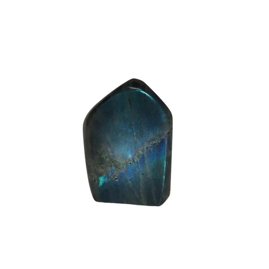 Purple Polished Labradorite Specimen Showing Color Flashes