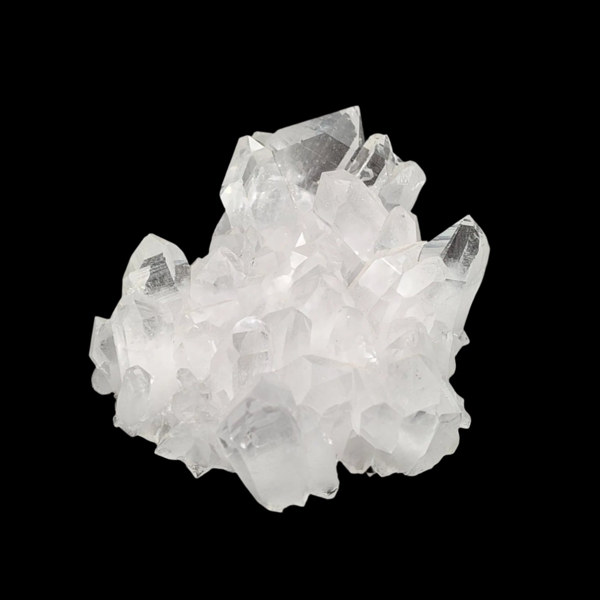 Left side of this Quartz crystal cluster