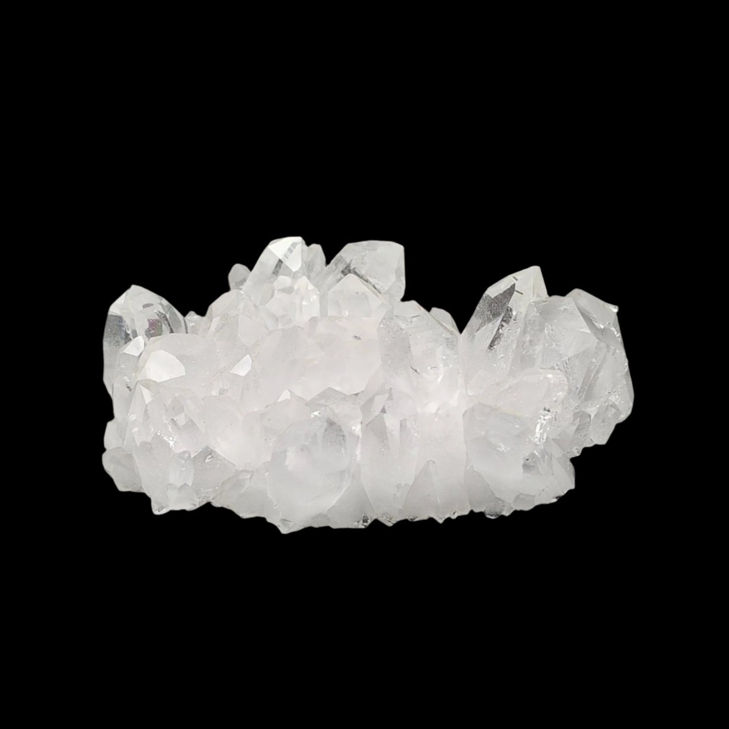 Back side of this Quartz crystal cluster