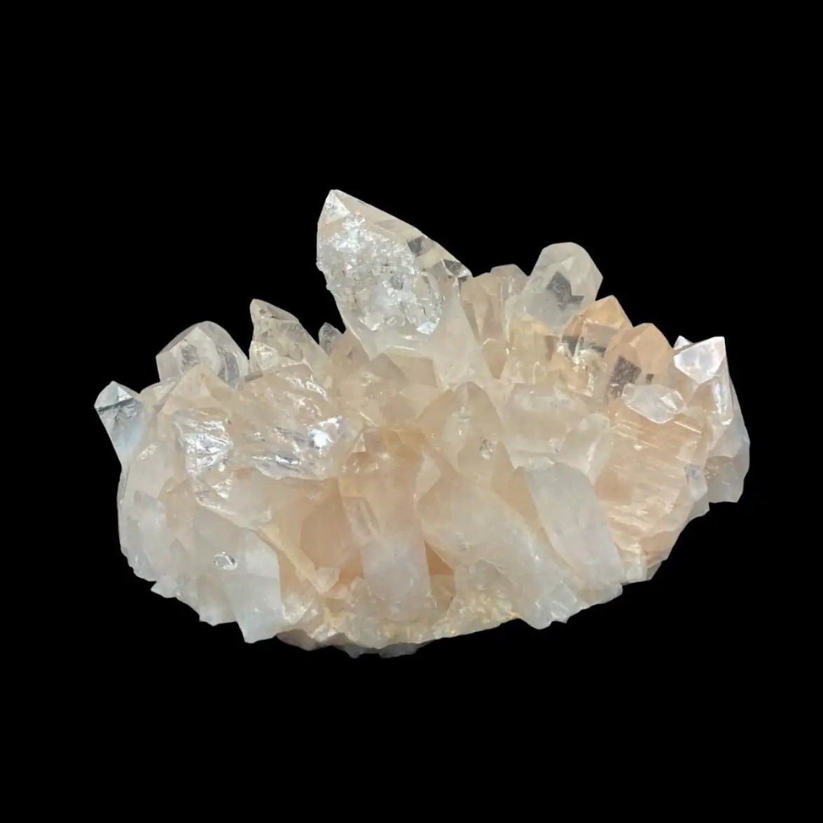 Front Side Of Big Crystal Cluster