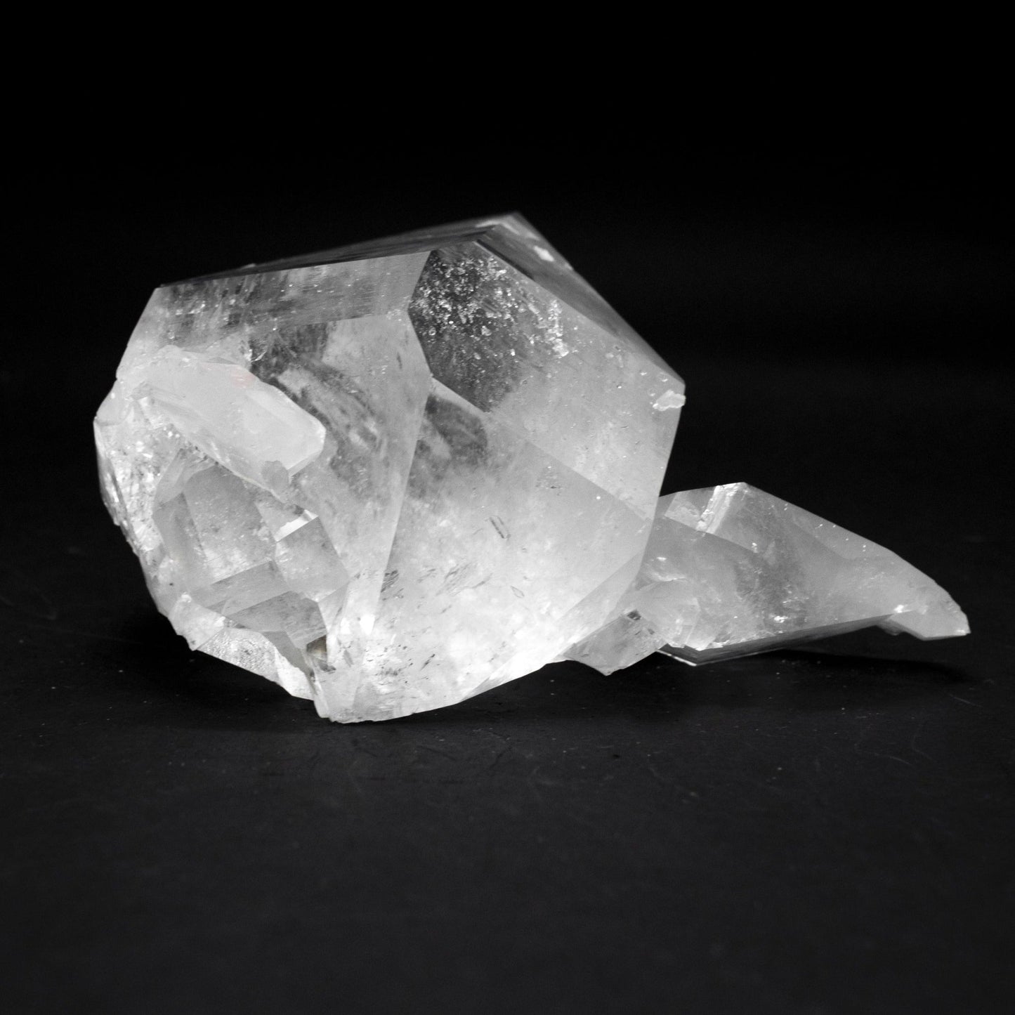 Arkansas Rounded Crystal Cluster With Protruding Point