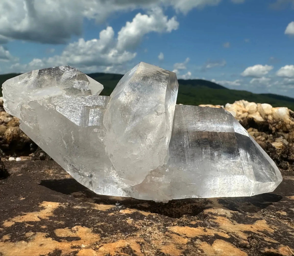 Quartz Crystal Point Reiki Stone