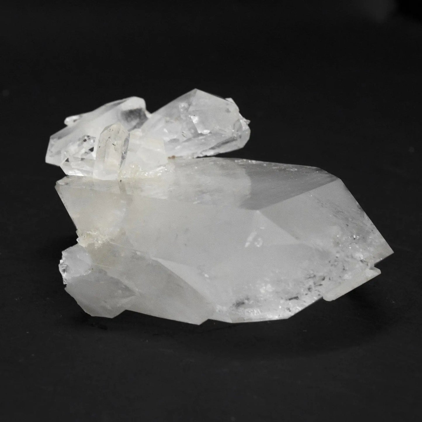 Quartz Crystal Cluster WIth A Tabular Crystal