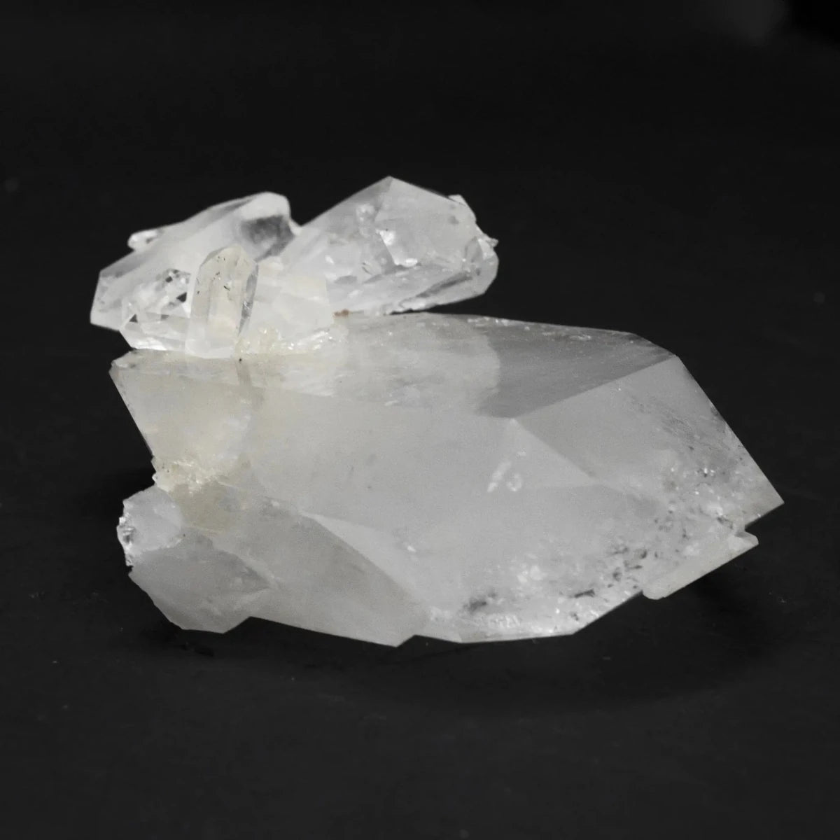Quartz Crystal Cluster WIth A Tabular Crystal