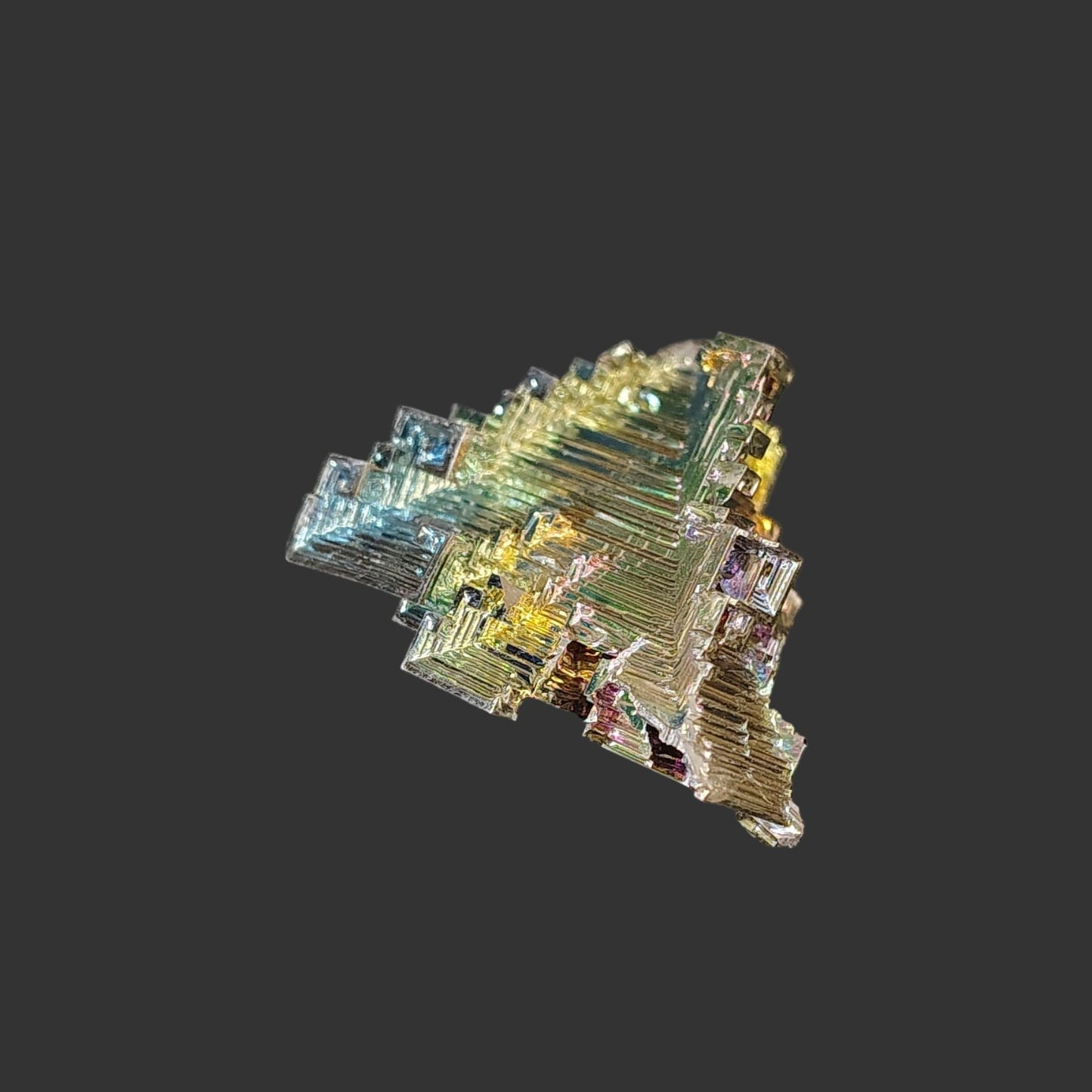 The left side is also multicolored, it is blue, orange, and pink.