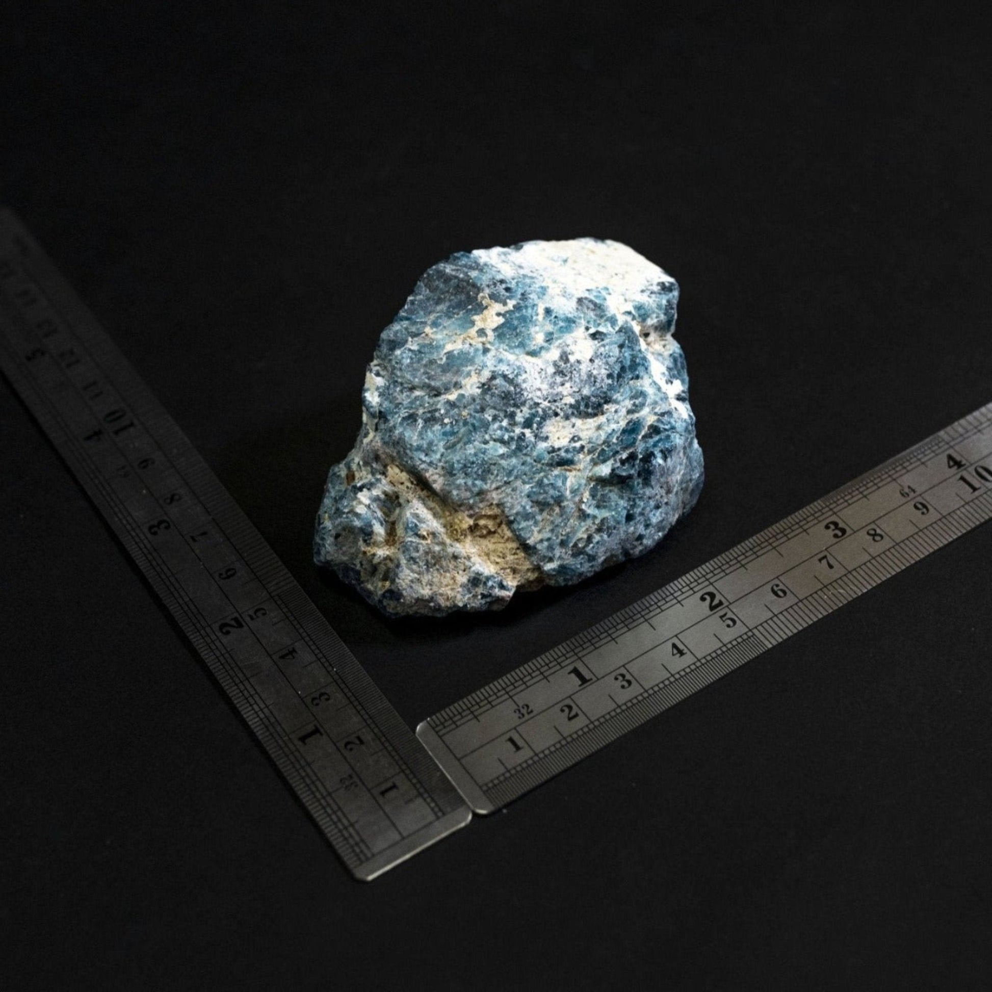 Blue Apatite Rock Specimen