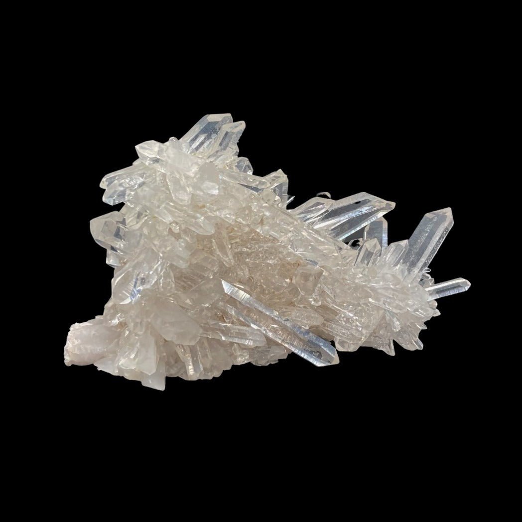 Front Side Of Quartz Crystal Cluster