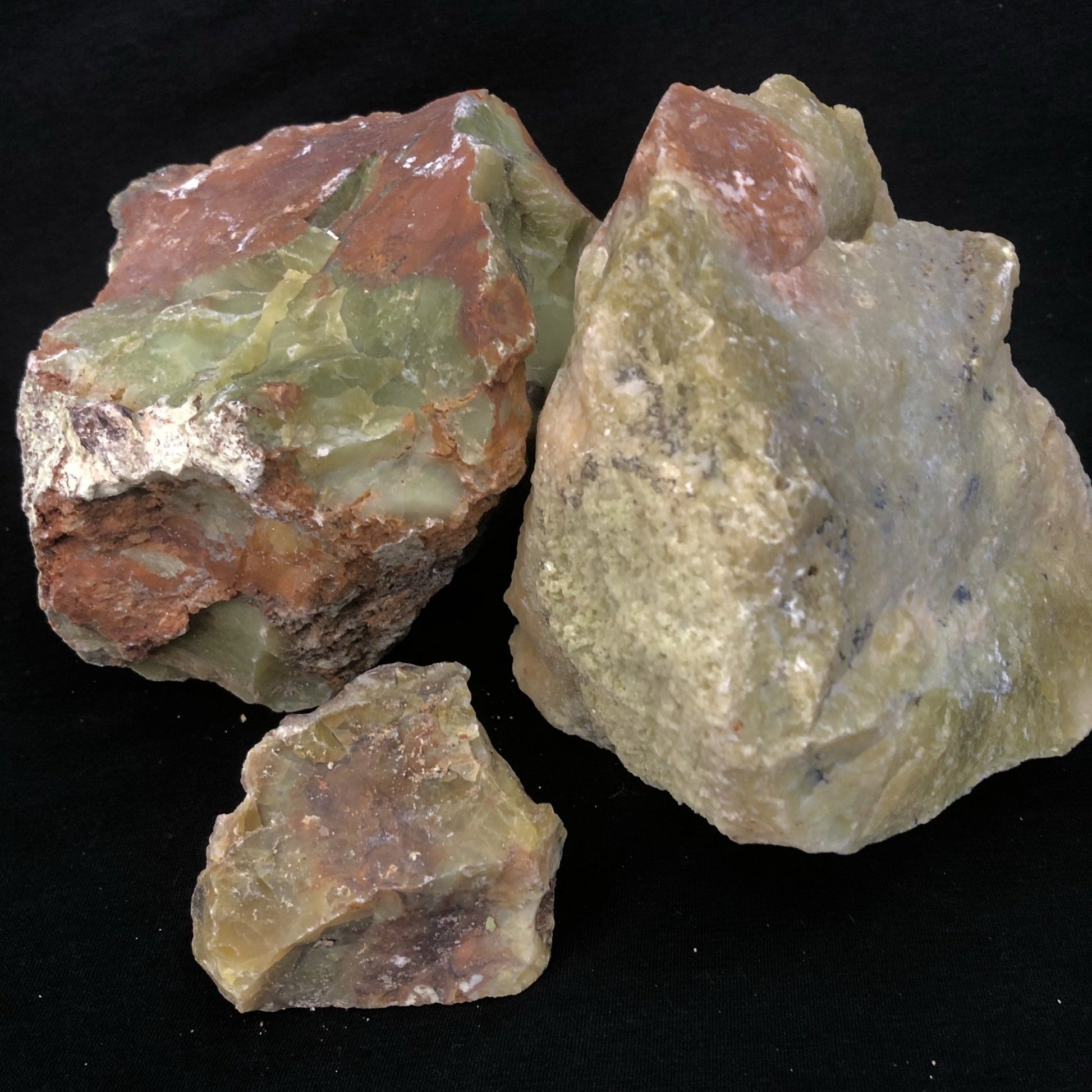 Green Opal Specimens $8 Per Pound