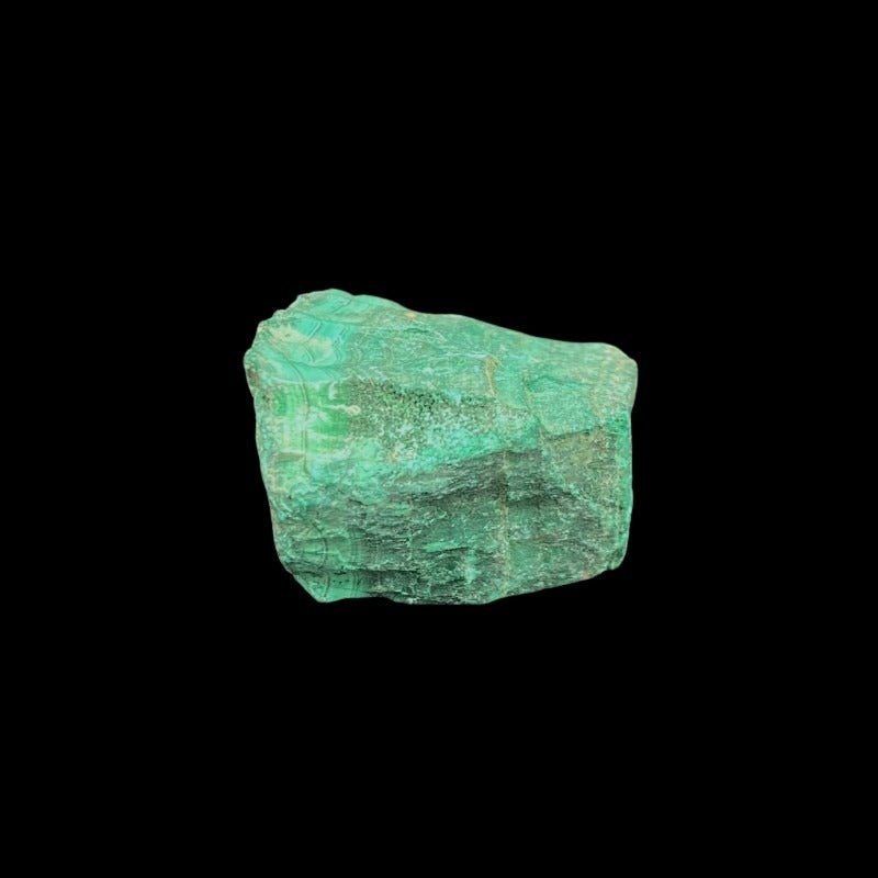 Back Side Of Malachite Lapidary Specimen