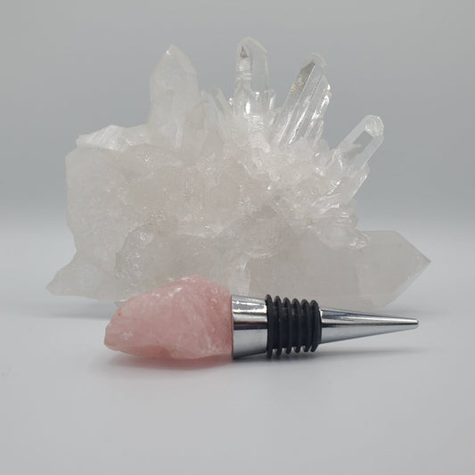 Rose Quartz Wine Stopper