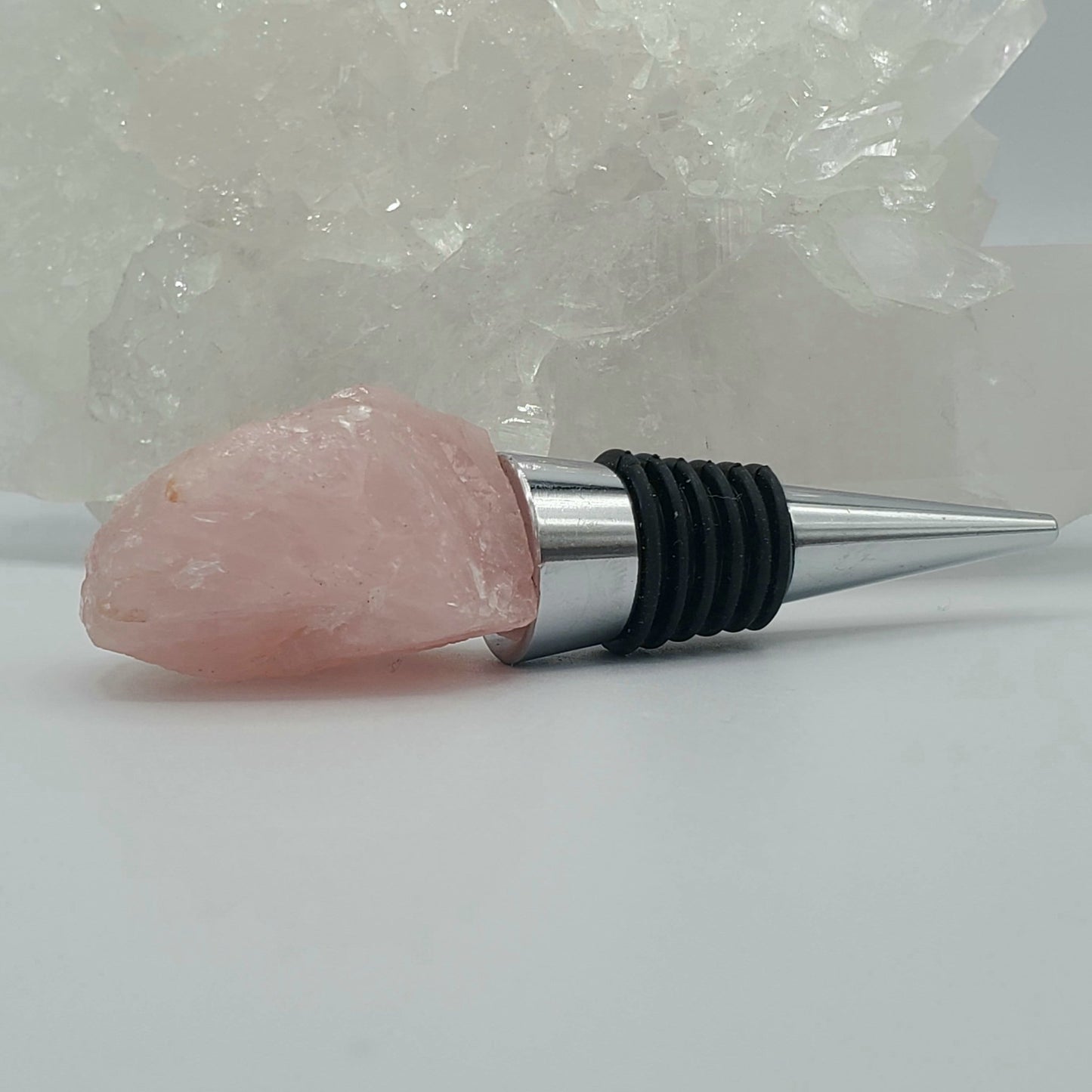 Rose Quartz Wine Stopper