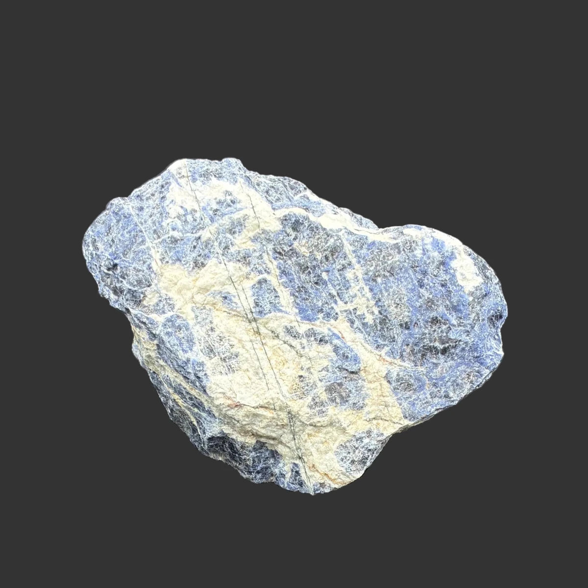 This is the third piece of raw sodalite included in this set.