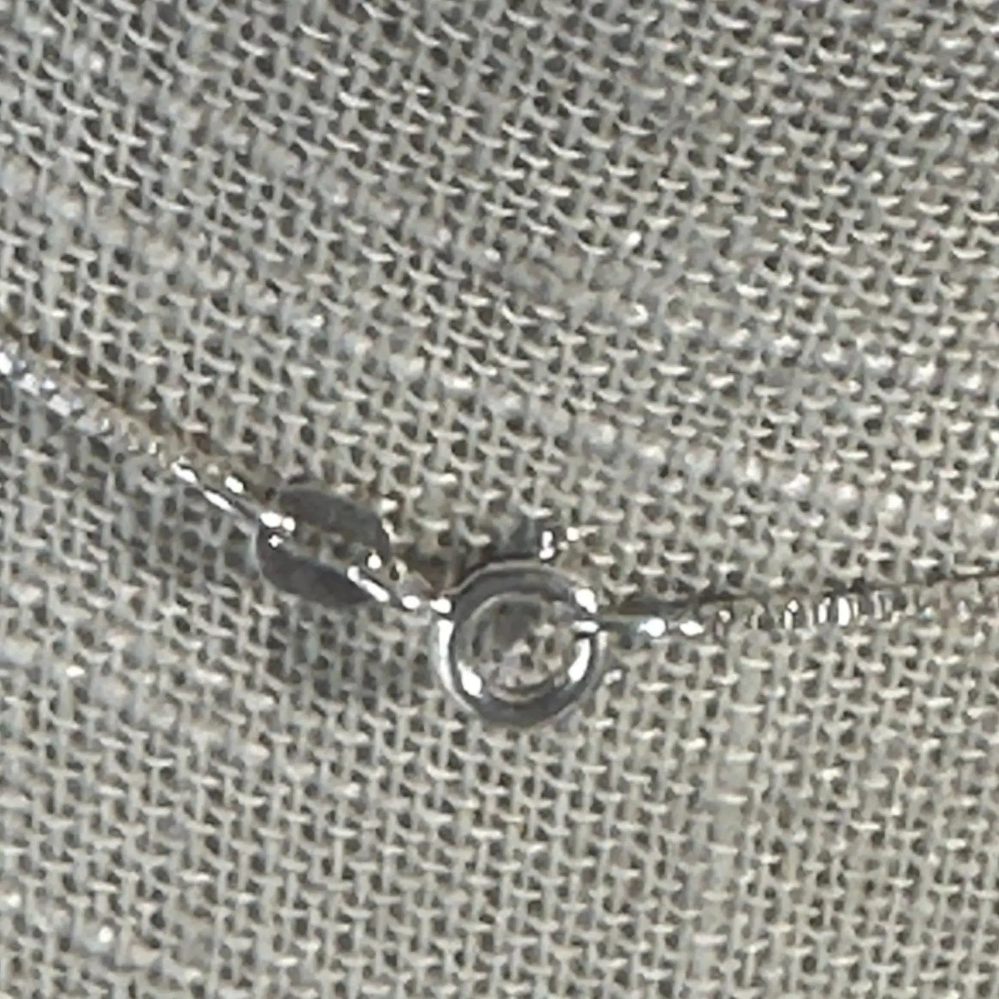 spring ring clasp in sterling silver