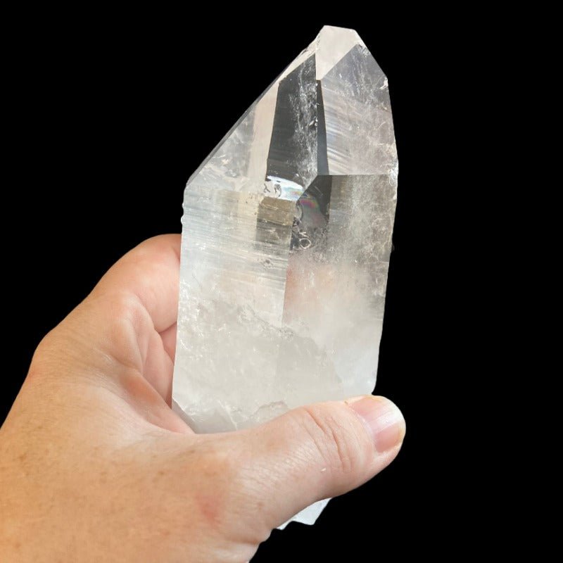 Opposite Side Of The Record Keeper Quartz Crystal Point