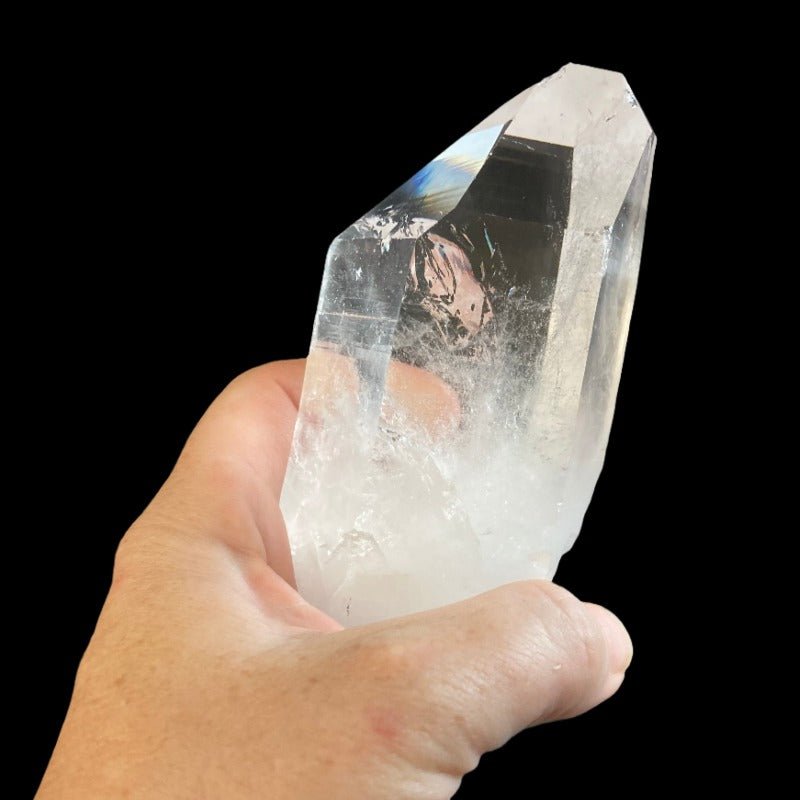 This Is The Back Side Of The Record Keeper Quartz Crystal Point