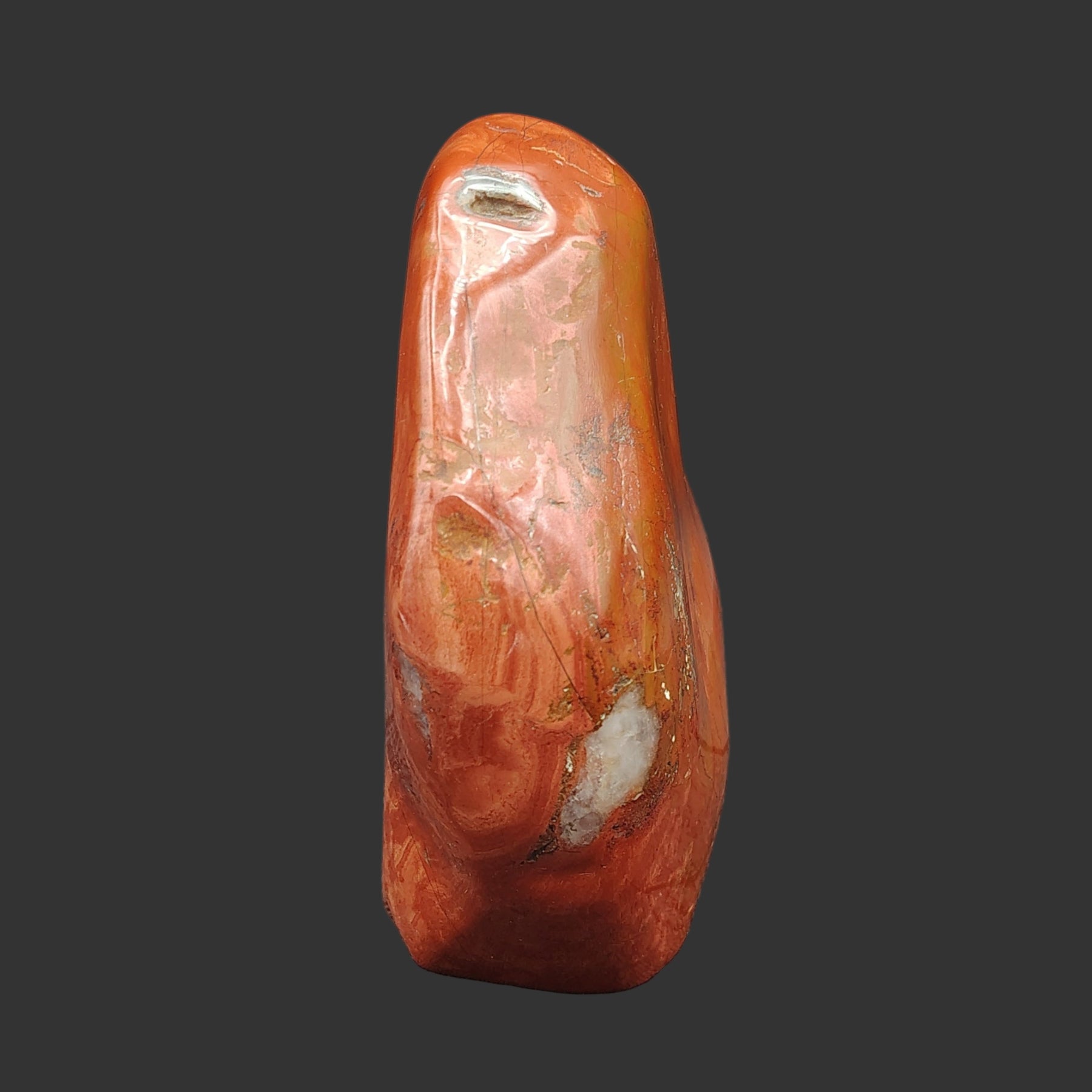 This is the left side of this red jasper freeform