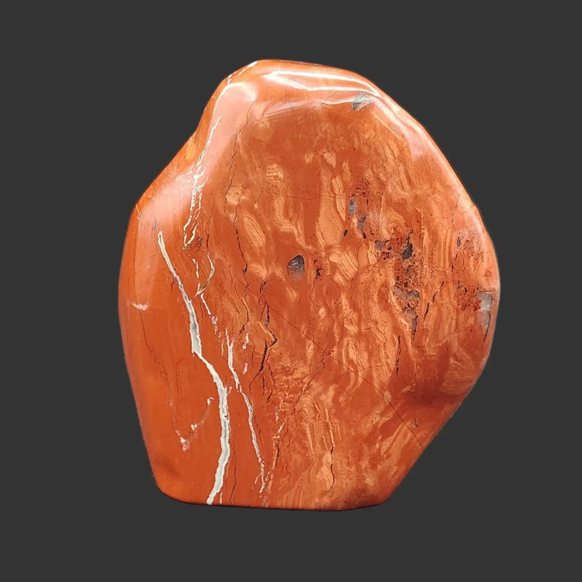 This is the front side of this red jasper freeform