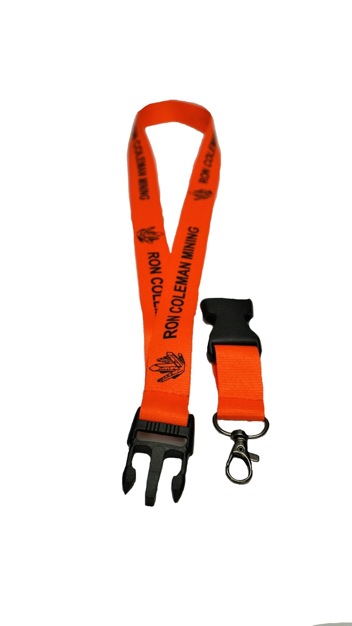 Orange Lanyard Souvenir Ron Coleman