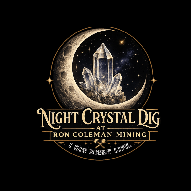 Ron Coleman Mining Night Crystal Dig
