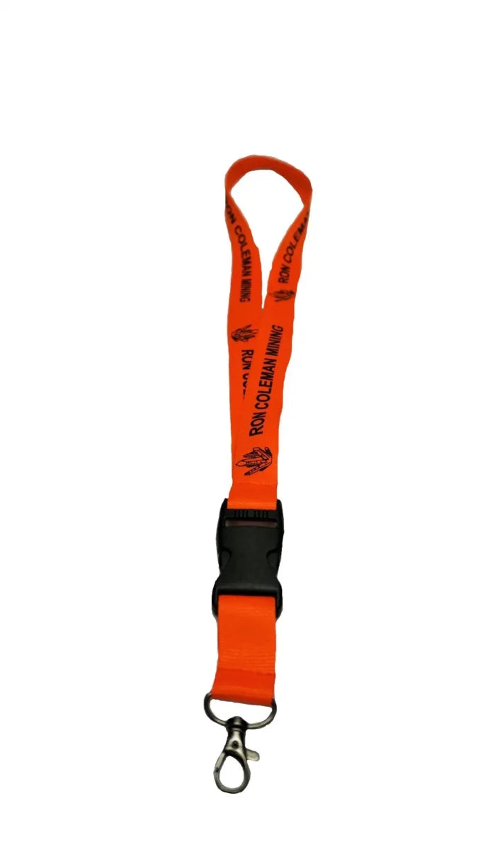 Orange Lanyard