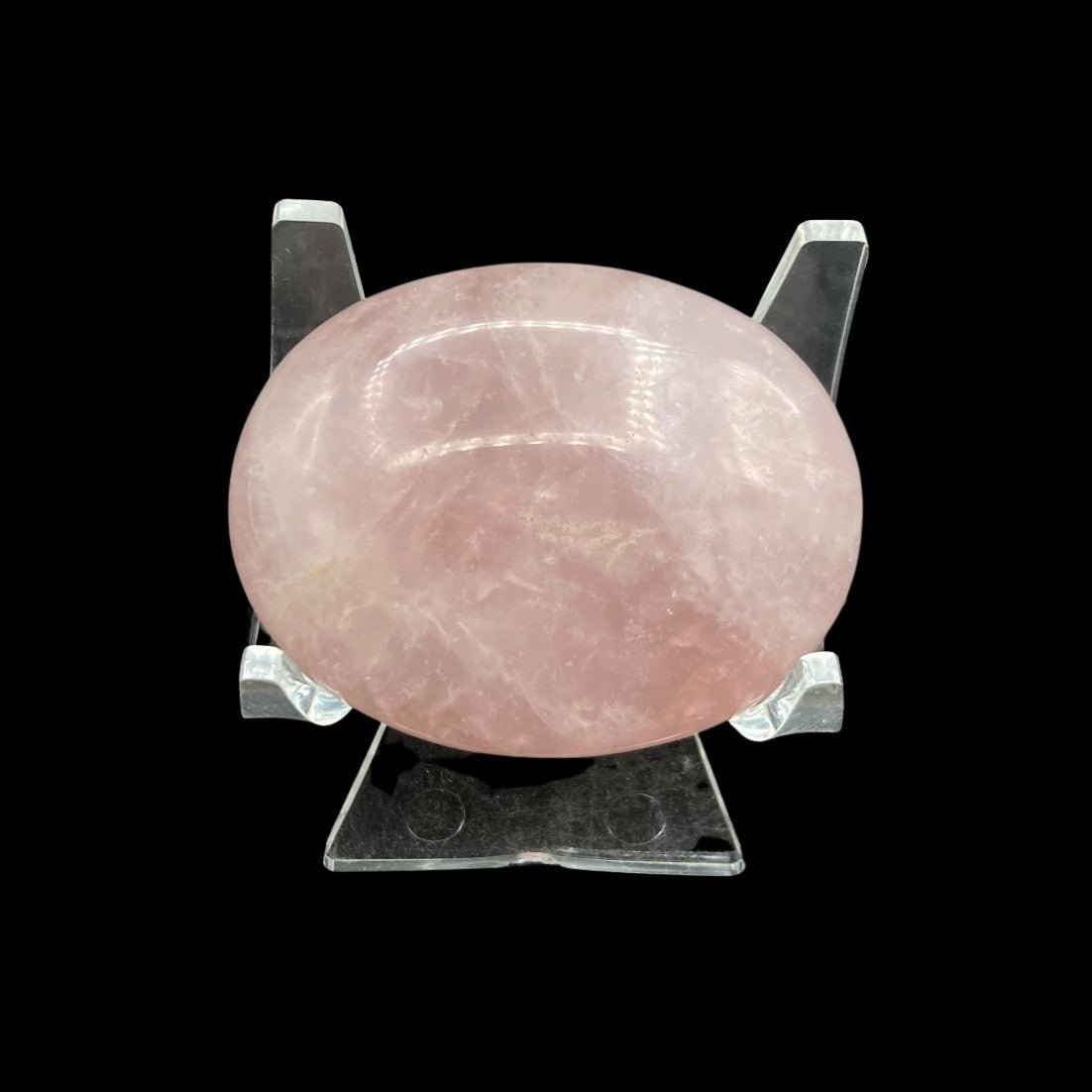 Rose Quartz Palm Stone