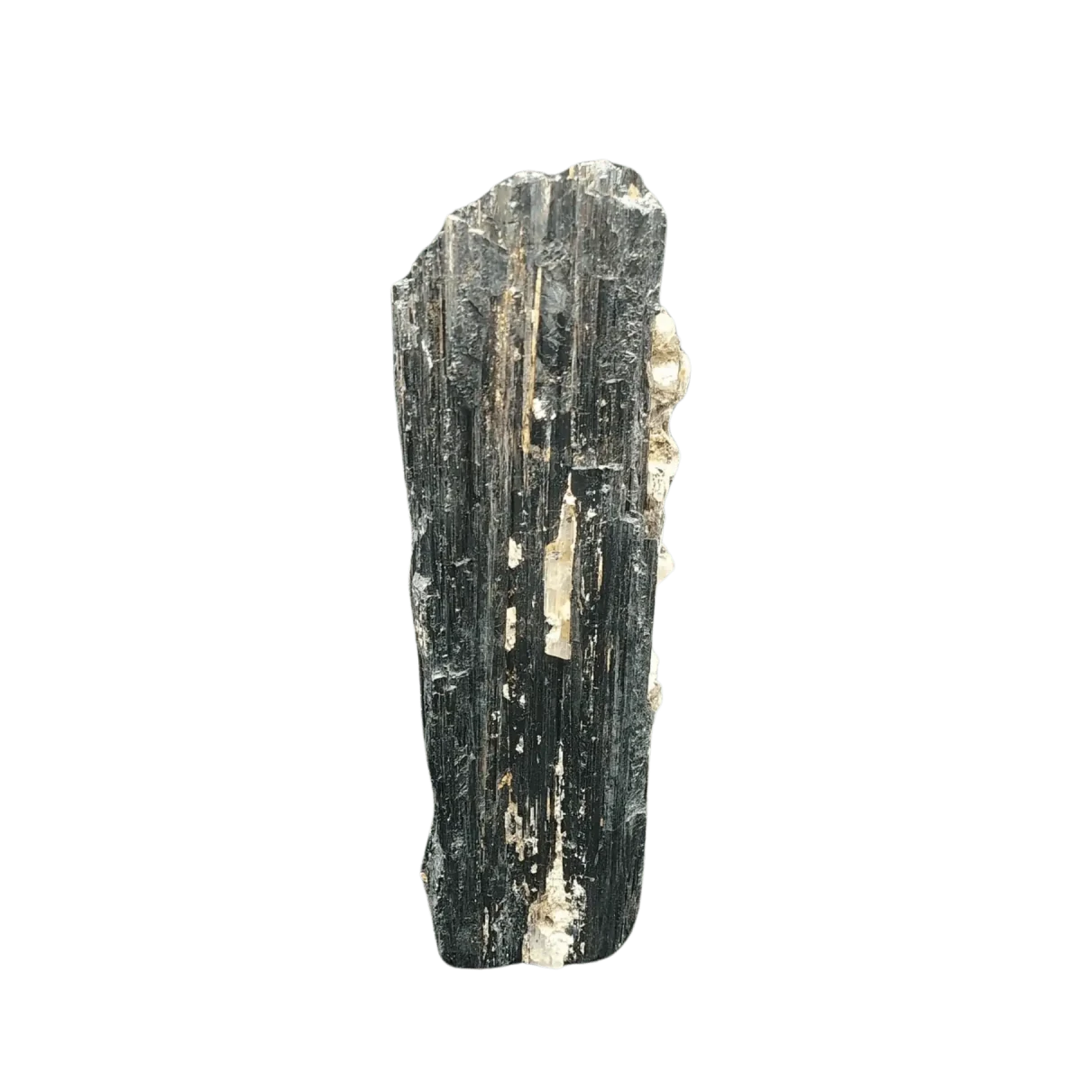 This is the right side of this black Tourmaline with mica cut base