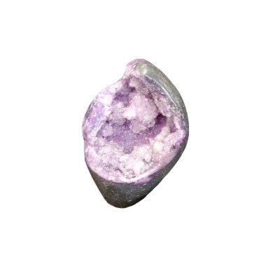 Purple Sculpted Druzy Quartz Specimen 