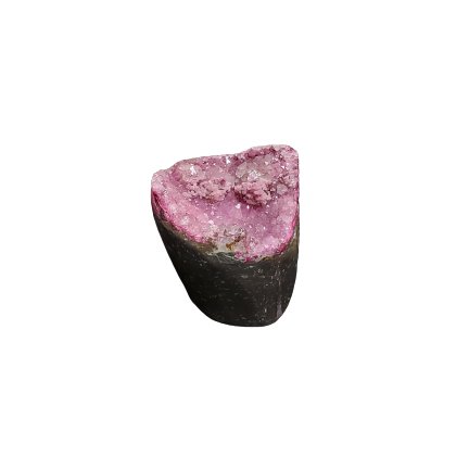 Sculpted Pink Druzy Quartz