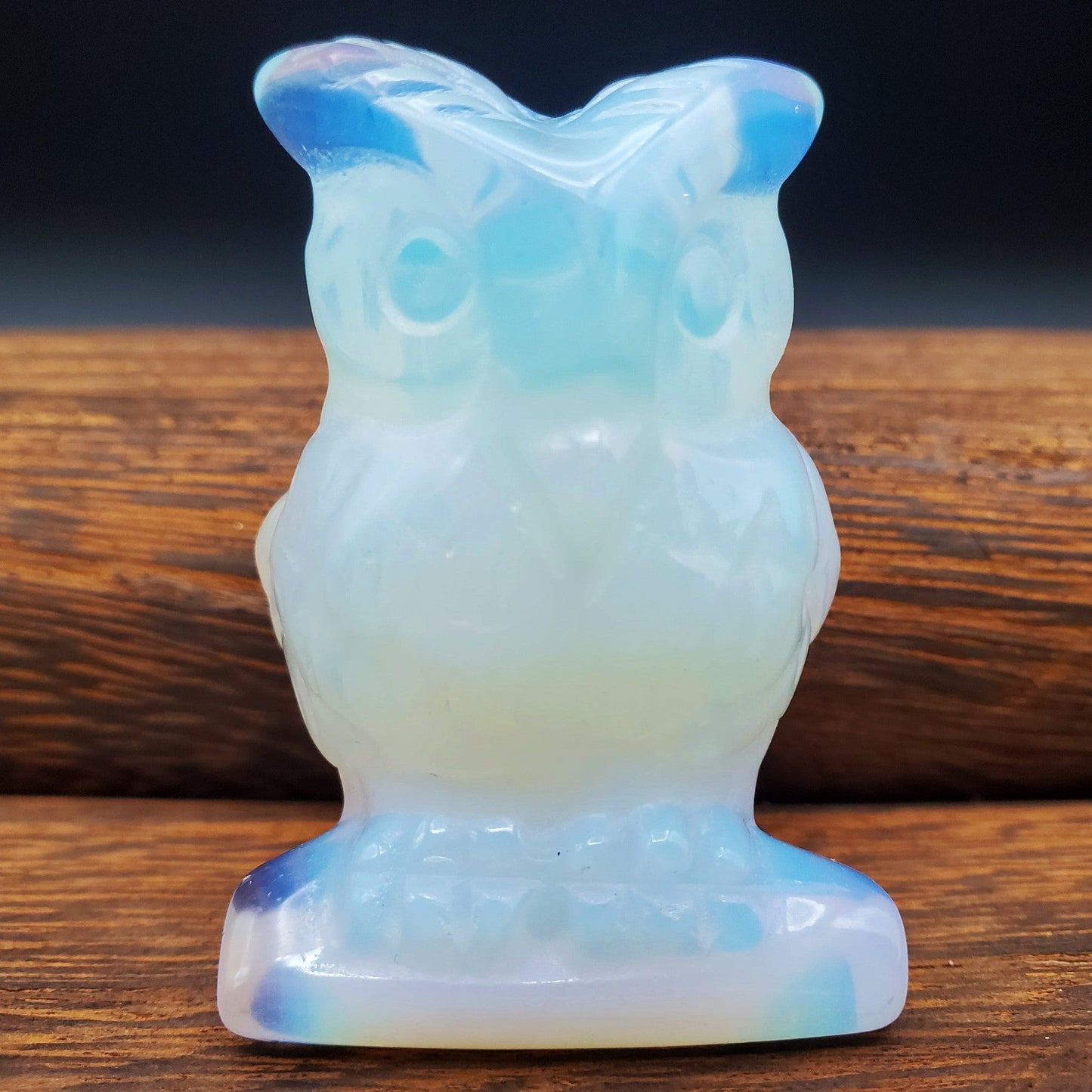 Opalite Owl Figurine