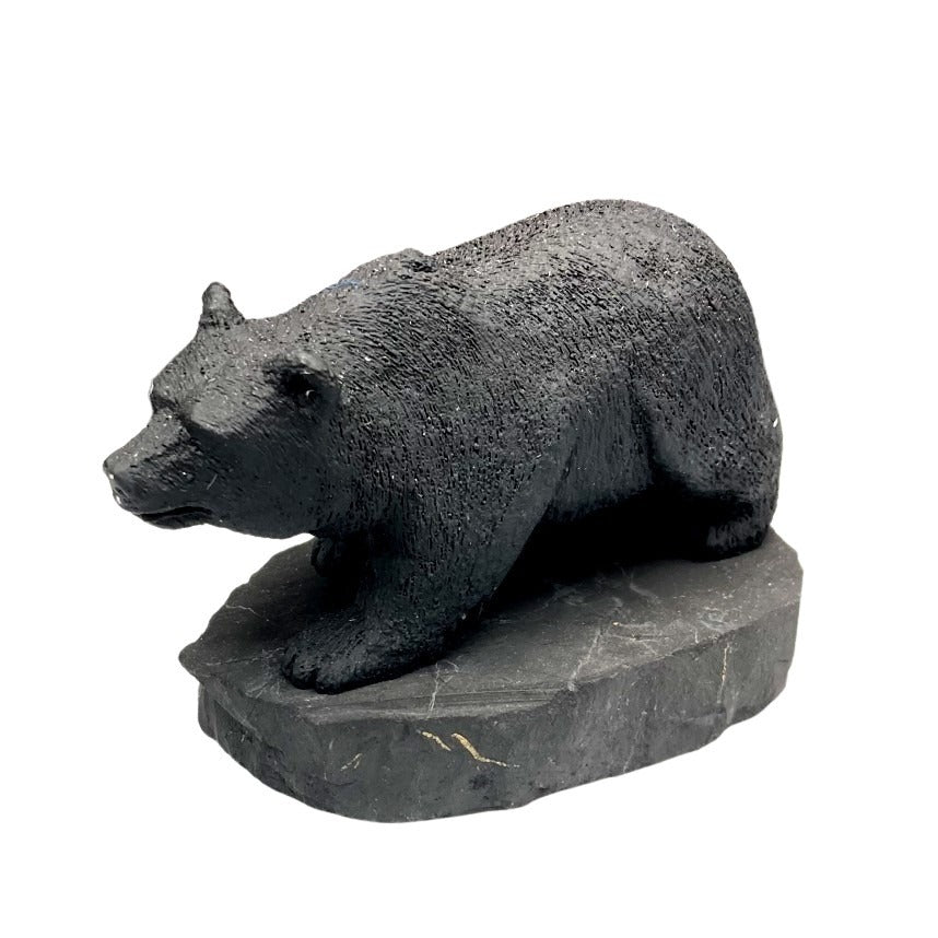 Shungite Carved Animal Figurines Home Decor