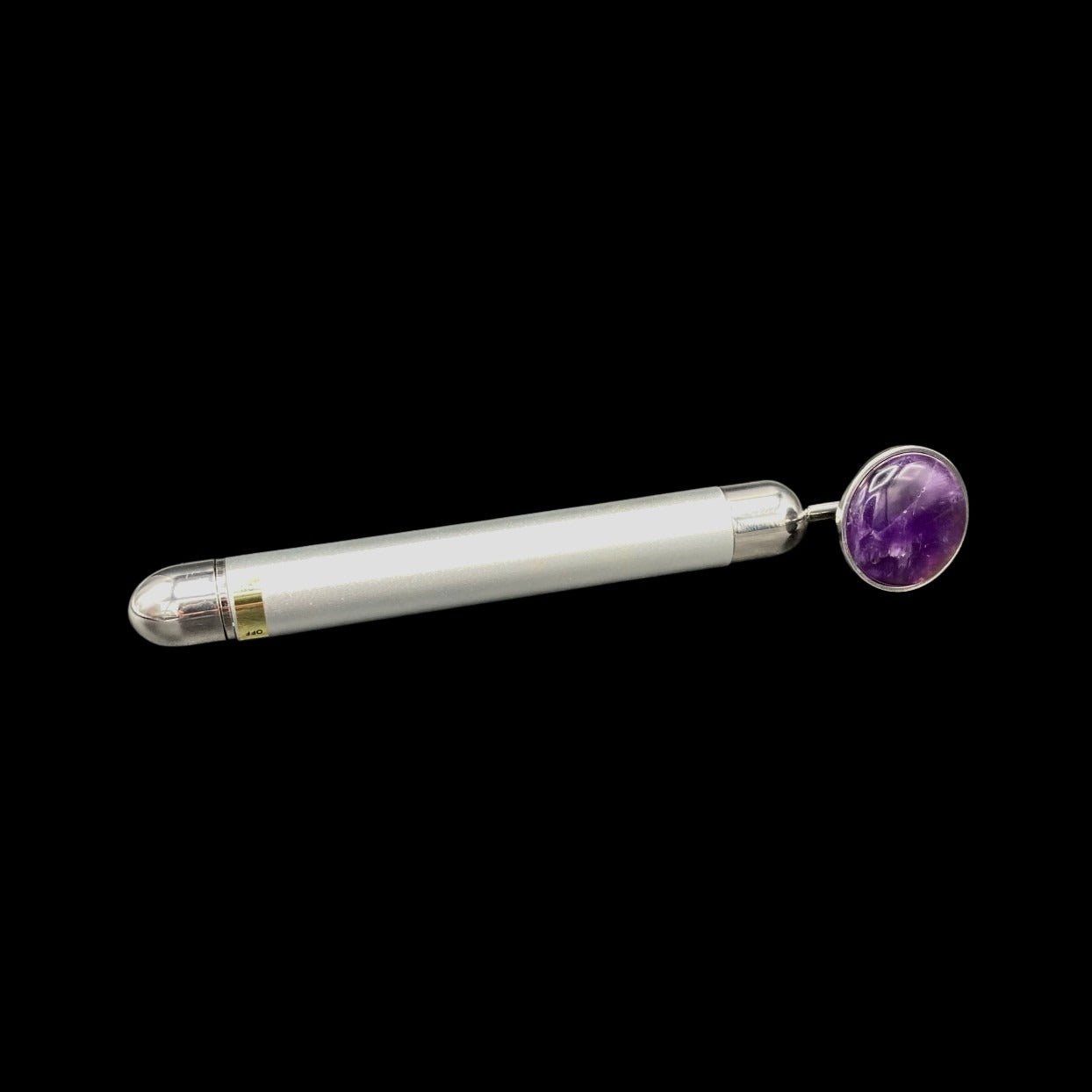 Front Side Of Amethyst Massager